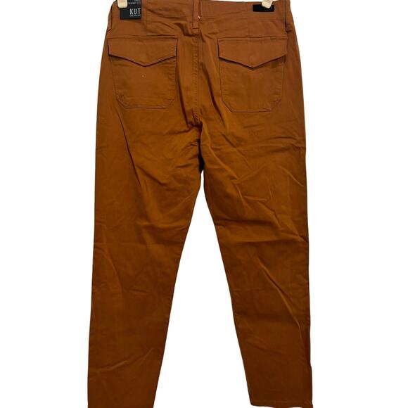 NWT Kut Ankle Straight Leg - Whiskey - Size 12 - Picture 2 of 8